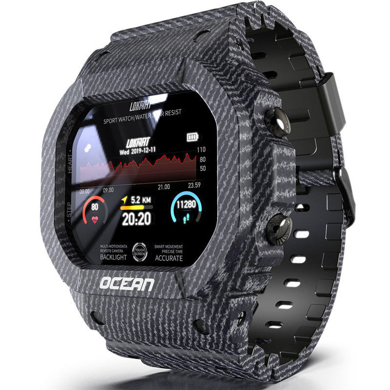 Wasserdichte Smartwatch mit Herzfrequenzmessung