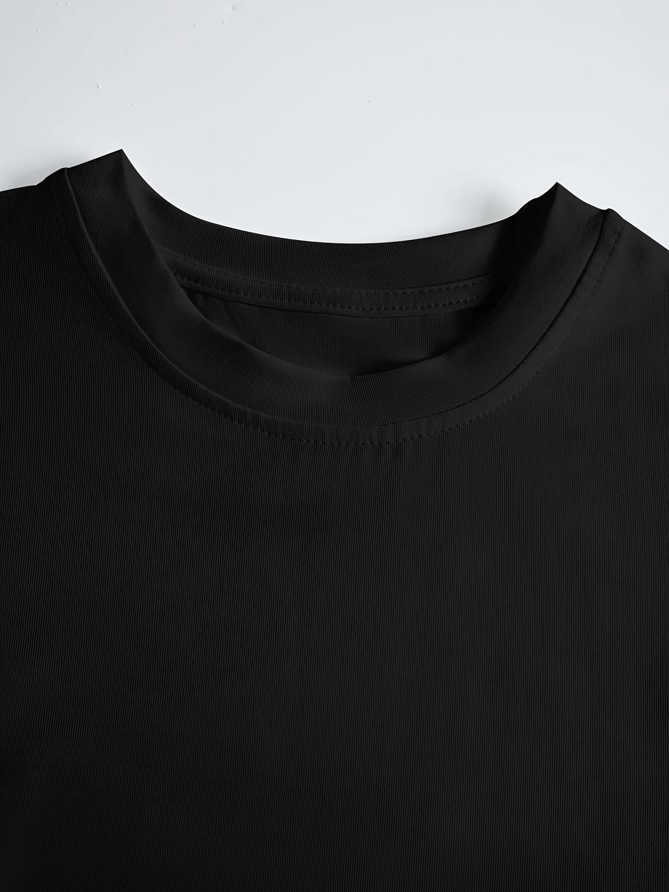 T-Shirt im Y2K-Stil für Damen – weiche Polyestermischung, Rundhalsausschnitt, kurzärmliges Freizeitoberteil, maschinenwaschbar