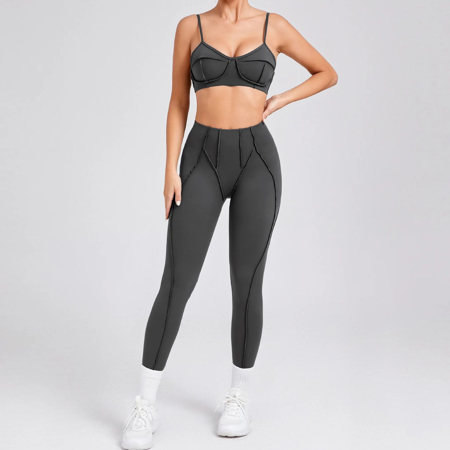 Active Wear Sets Gym Women Clothes 2 Piece Yoga Sets Women Gym Fitness Sets