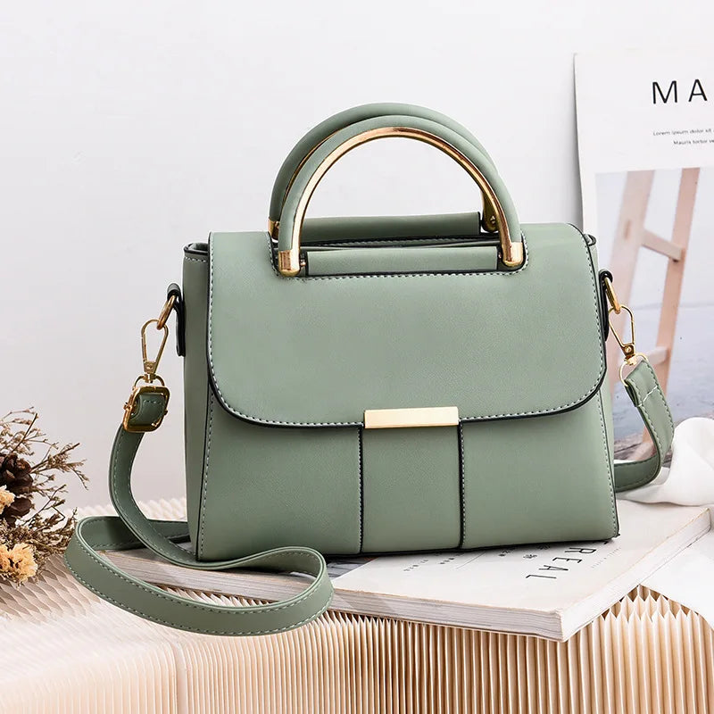 New Fashion Women Crossbody Shoulder Bags PU Leather Female Flap Messenger Bag Small Handbag Female New Purse Clutch