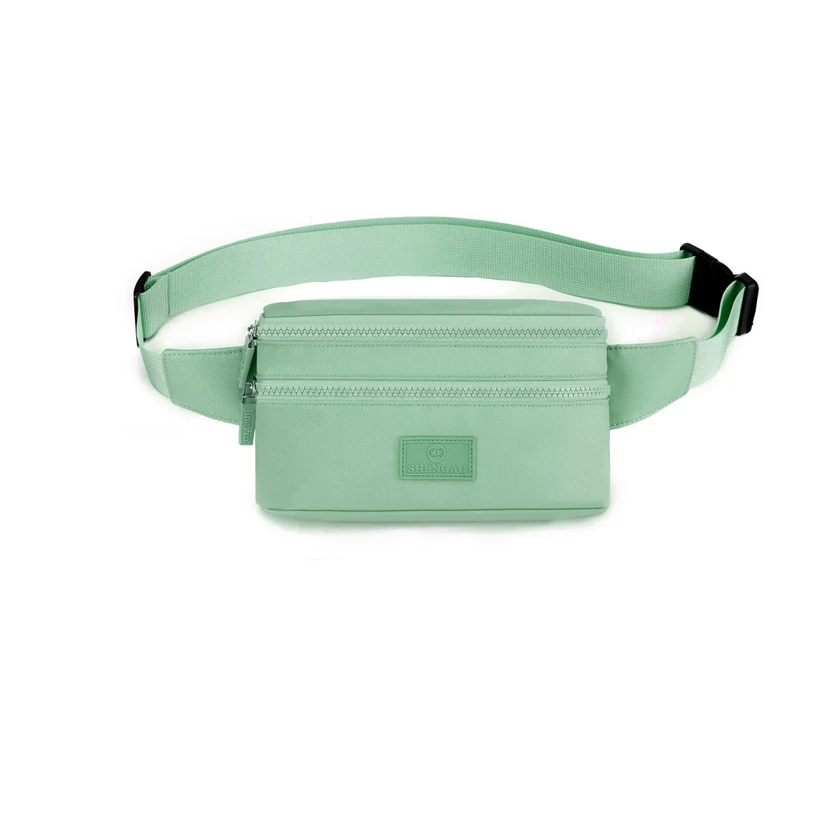 Outdoor leisure waterproof waist pack sports anti-nylon material wear-resistant cell phone change organizer bag