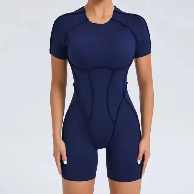 Yoga Suit Fitness Suit Athletic Wear Yoga Set One-Piece Sexy Women Gym Jumpsuit Sportswear Sportswear Women's Clothing Gym Kit