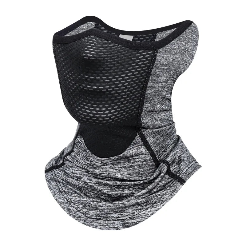 Hot Sale UPF 50+ Ice Silk Outdoor Sports Neck Gaiter Sunscreen Motorcycle Cycling Half Face Mask
