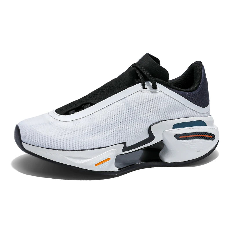 High Quality Men Basketball Shoes Comfortable Non Slip Shock-absorbing Sneakers Have Thick Soles Hollowed Out Fashion Runn Shoes