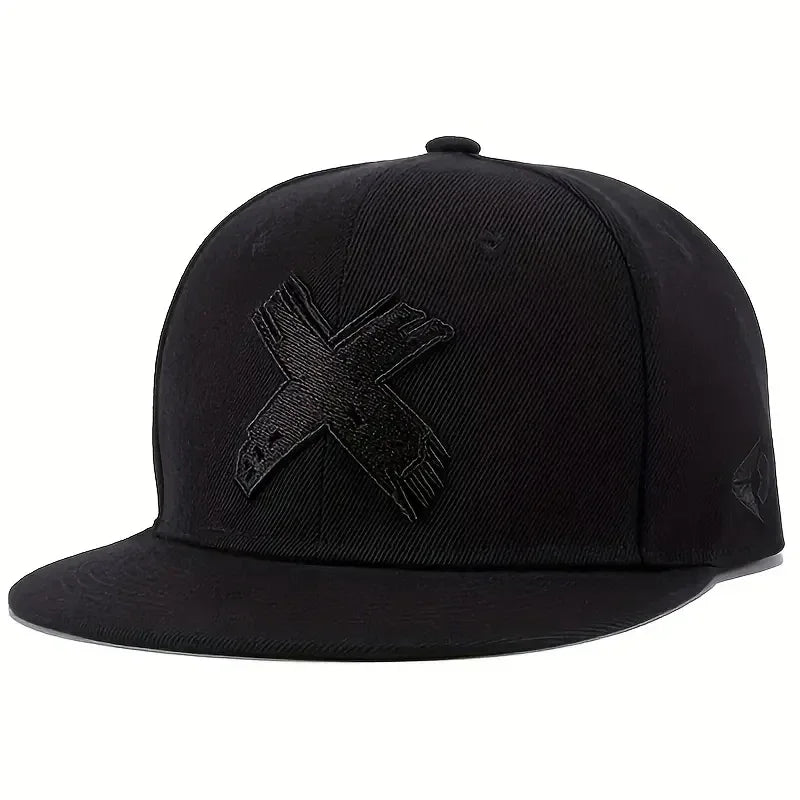Unisex X Letter Embroidery Hip-hop Hats Spring And Autumn Outdoor Adjustable Sports Casual Baseball Caps Sunscreen Hat