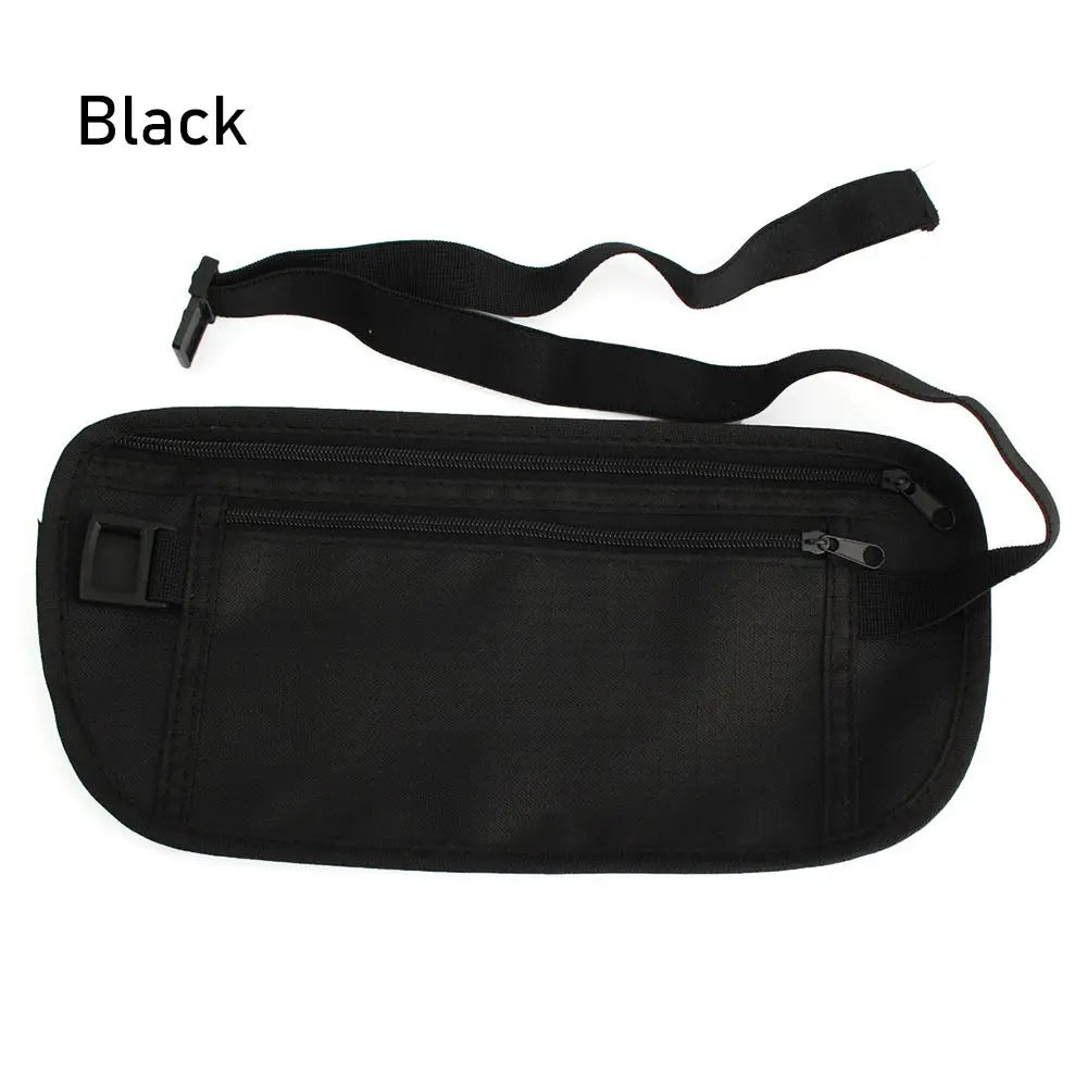 Cloth Waist Bags Travel Pouch Wallet Passport Money Waist Belt Bag Slim Secret Security Useful Travel Bags Chest Packs