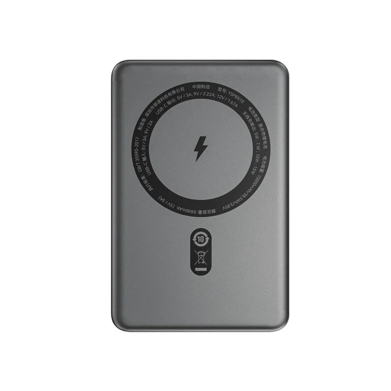 MOVESPEED S10 10000mAh Magnetic Power Bank Fast Charge Portable External Battery Mini Wireless Powerbank for iPhone 16 Samsung