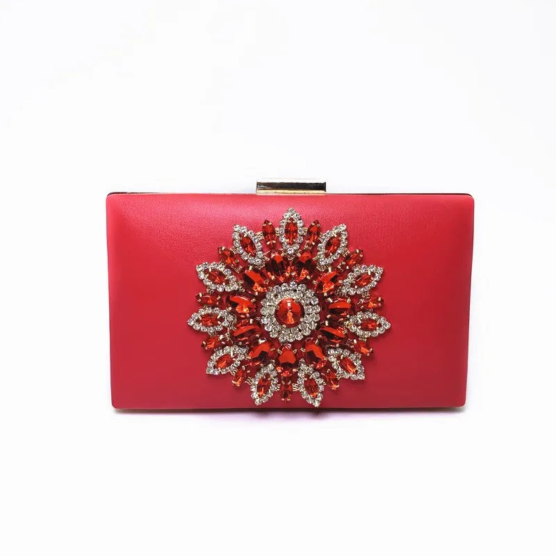 White Women Clutch Bag Wedding Clutch Purse Bridal Evening Crystal Summer Bags for Women 2021 Luxury Small Crossbody Bags