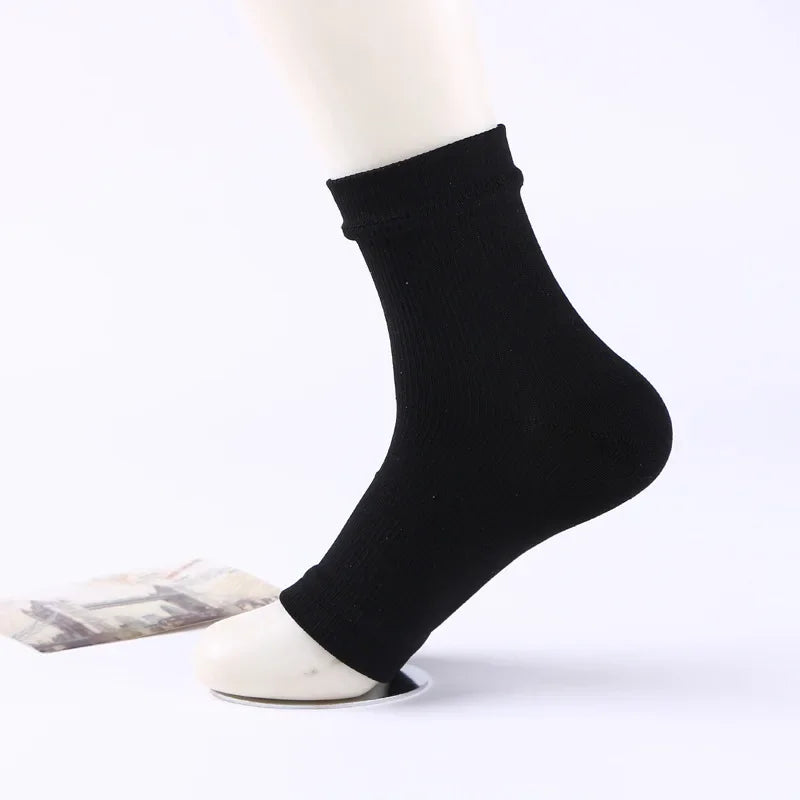 S-2XL Men's Compression Sports Socks Foot Angel Anti Fatigue Outerdoor Set Breatheable Sleeve Brace Support Sock