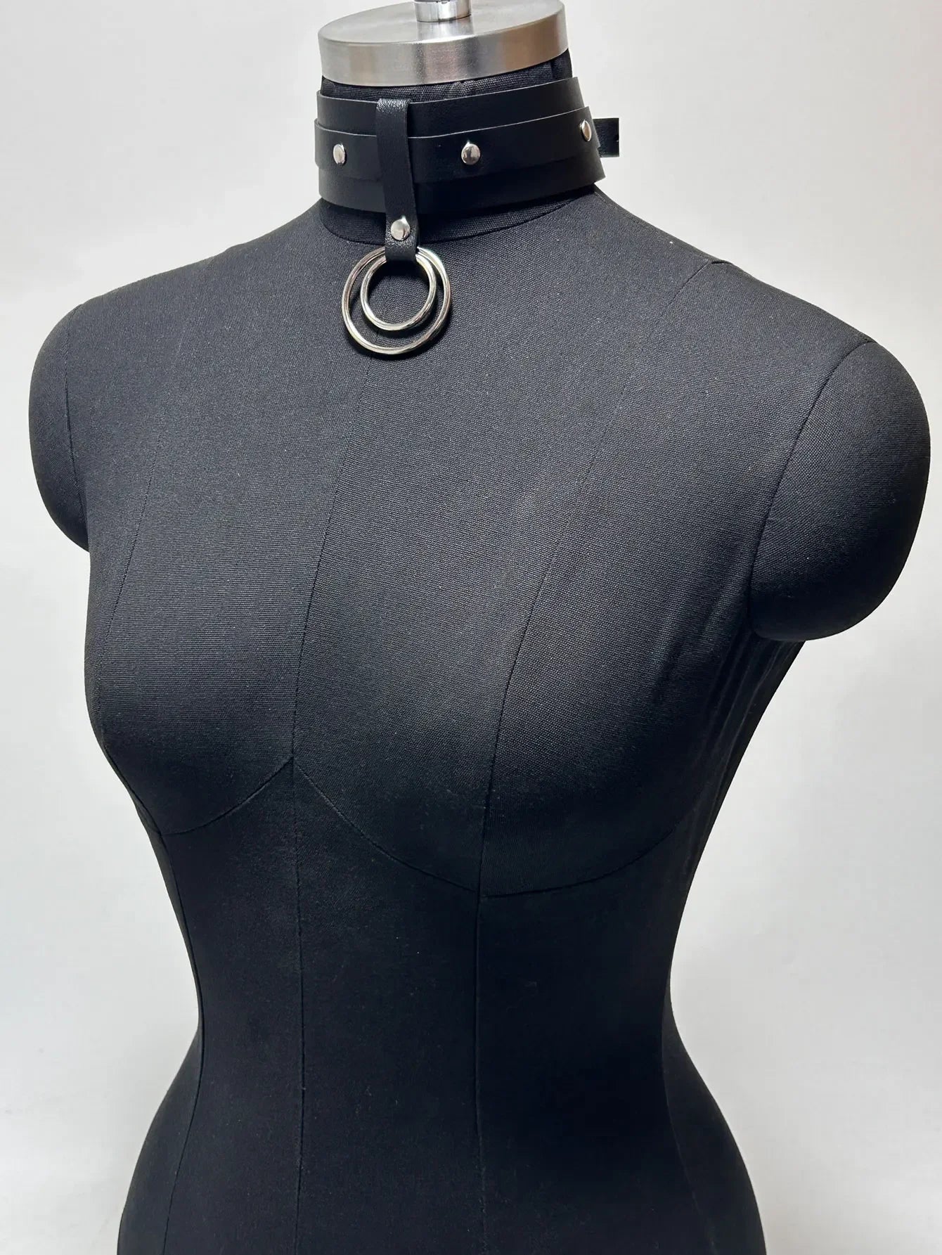 Fashion Edgy Neck Accessory Set Drawstring Collar Collar and Leash Set for Women Fetish Couple Game Role Play Props Accessories