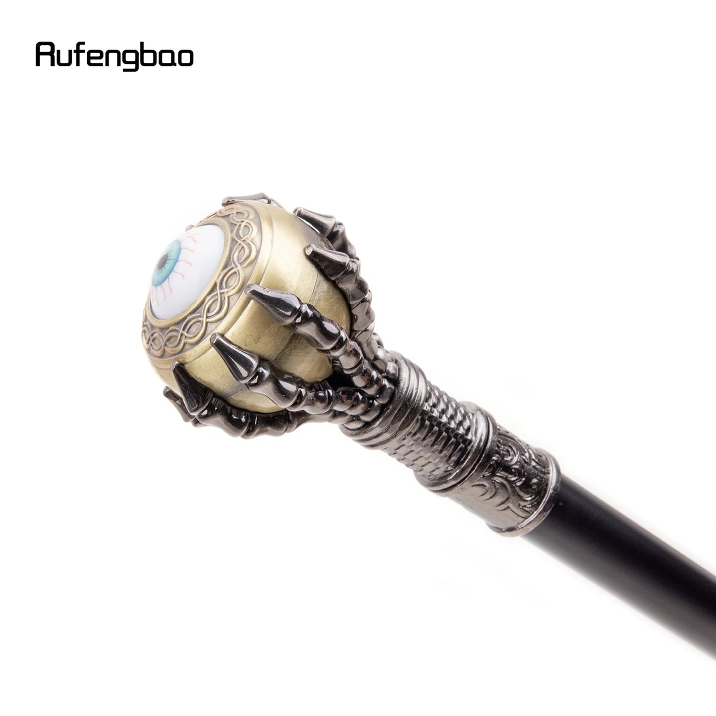 Bloodshot Eyes Eyeball Steampunk Walking Cane Fashion Decorative Walking Stick Gentleman Luxury Crosier Knob Walking Stick 93cm