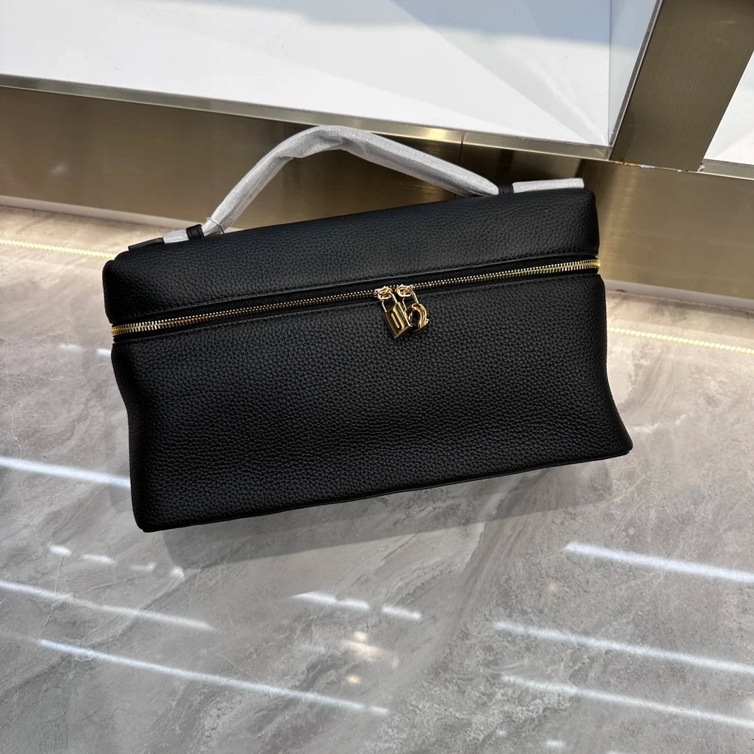 MENDY Women's Bag Handbag Shoulder Bag Crossbody Bags Lunch Box Luxury Designer Genuine Leather LP27 Large Cross Hand-held Cluth