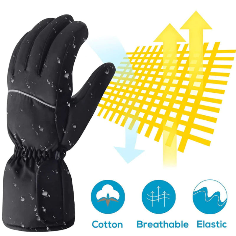 Beheizte Winterhandschuhe mit Temperaturkontrolle