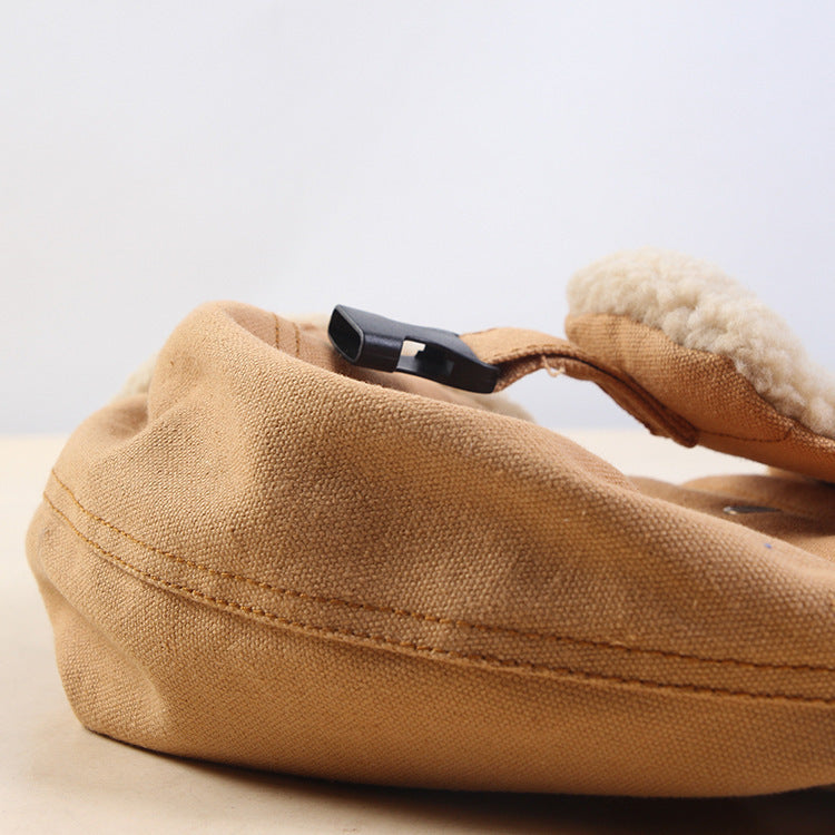 Winter Plus Velvet Warm Ear Protection Windproof Cycling Ski Hat