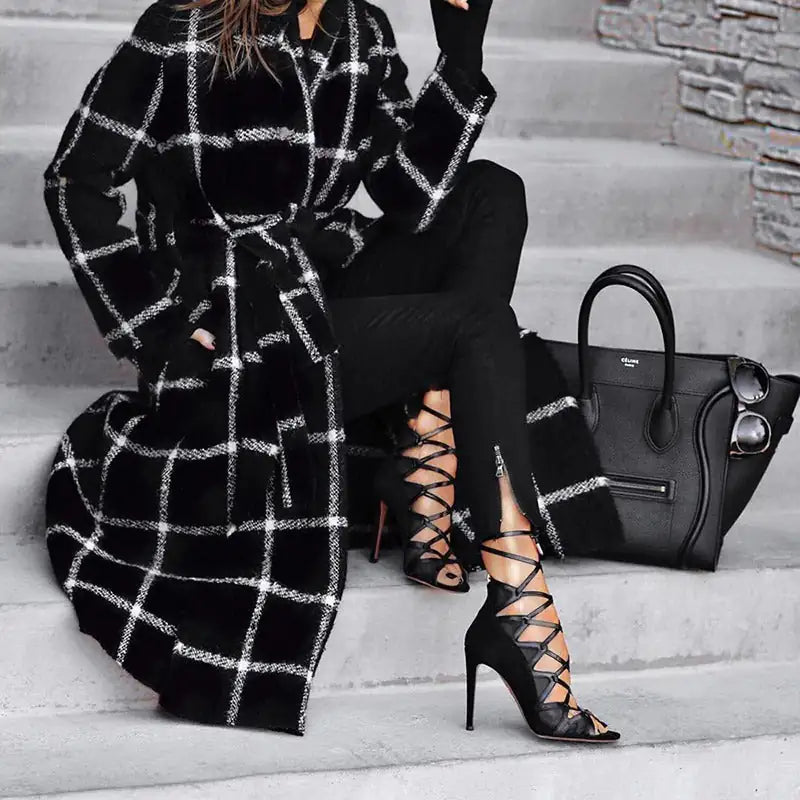 Trenchcoat mit Kapuze