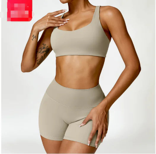 Set aus BH und Hose aus Stoff