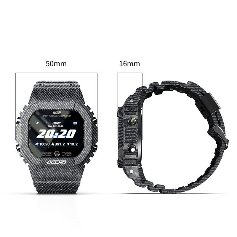 Wasserdichte Smartwatch mit Herzfrequenzmessung