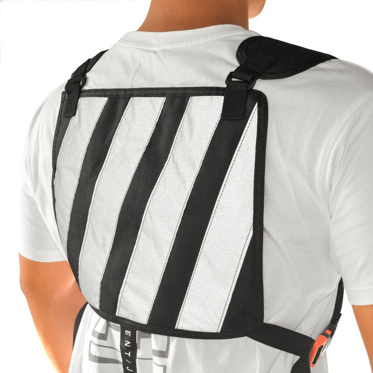 Fitness Weste Tasche Sport Lauf Brust Taschen