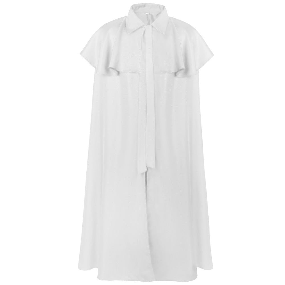 Halloween Ball Dress Up Death Cloak Medieval Hoodie Cloak