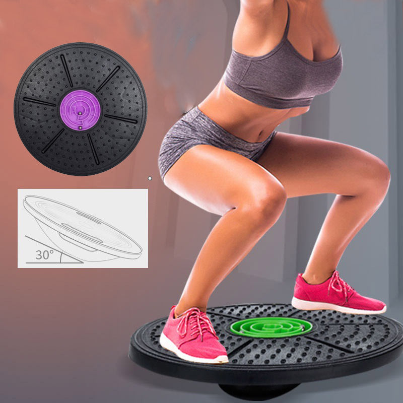 Yoga Balance Board Disc Stabilität Runde Platten Übung Trainer für Fitness Sport Taille Zappeln Fitness Balance Board