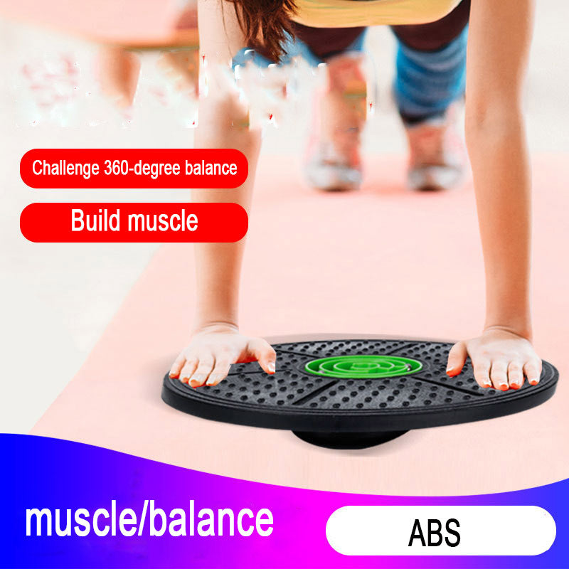 Yoga Balance Board Disc Stabilität Runde Platten Übung Trainer für Fitness Sport Taille Zappeln Fitness Balance Board