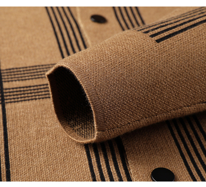 Trendy Loose Casual Pullover im koreanischen Stil mit Revers für Jugendliche