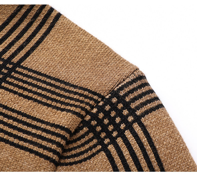 Trendy Loose Casual Pullover im koreanischen Stil mit Revers für Jugendliche