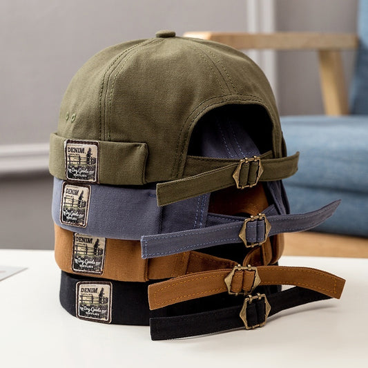 Four Seasons Britischer Vintage-Hut aus Melonenhaut