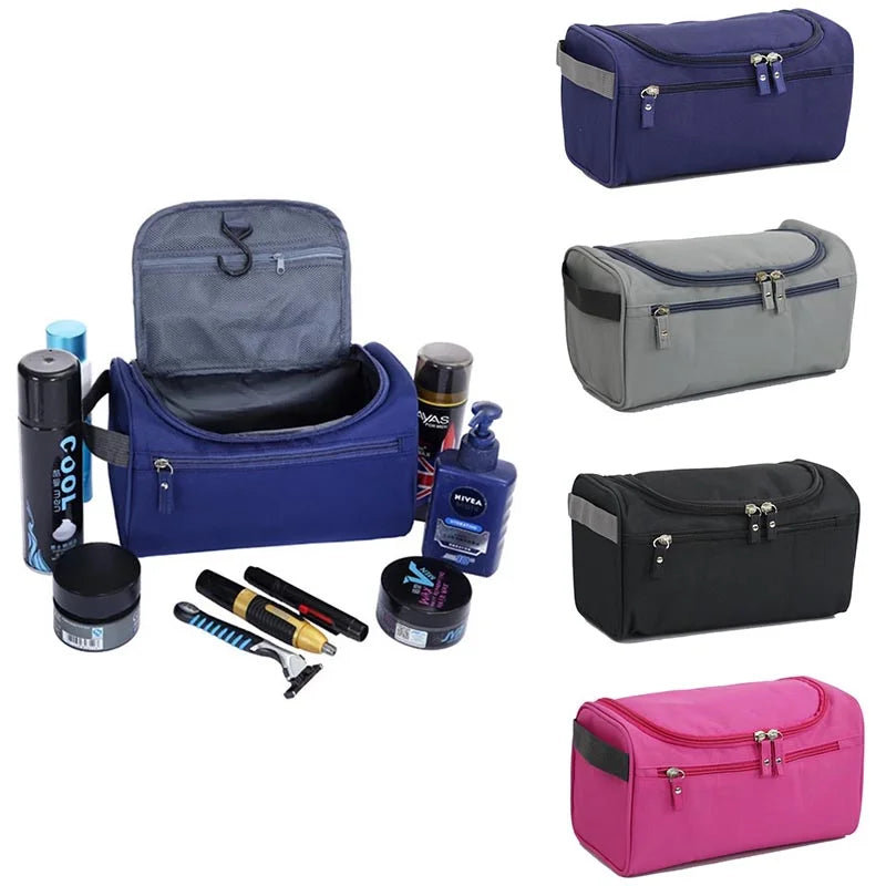 Makeup Bag Cheap Women Bags Men Large Waterproof Nylon Travel Cosmetic Bag Organizer Case Necessaries Make up Wash Toiletry Bag