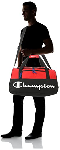 Champion Velocity Duffel Bag, Unisex, Erwachsene, Rot, Einheitsgröße US