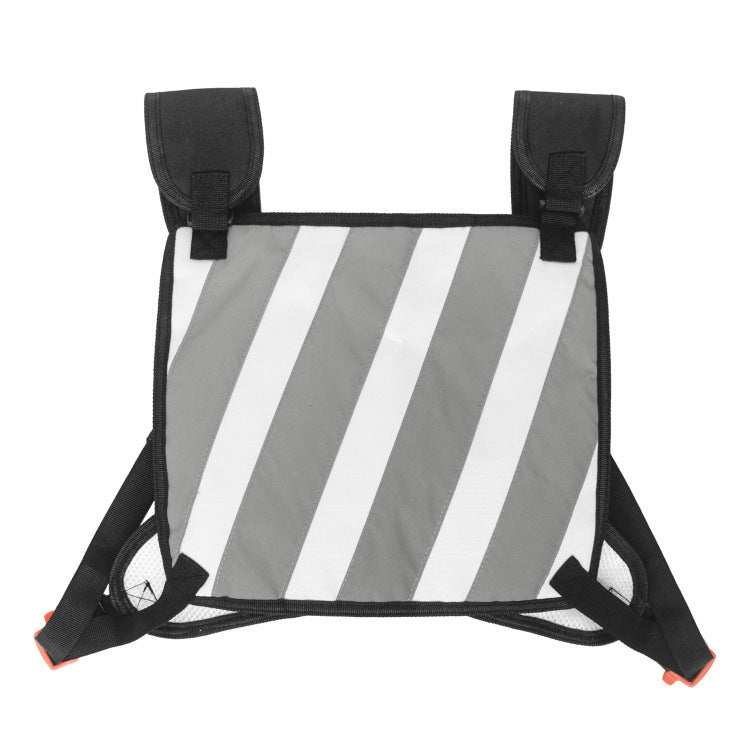Fitness Weste Tasche Sport Lauf Brust Taschen