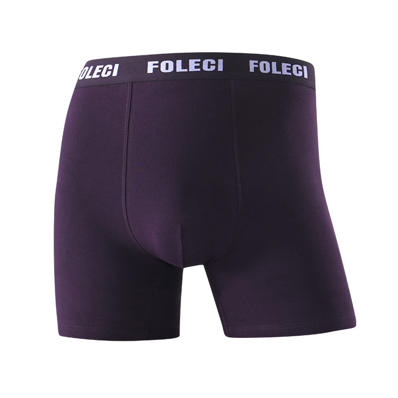 Men's Lengthened Sports Underwear Anti-wear Leg Four Corners