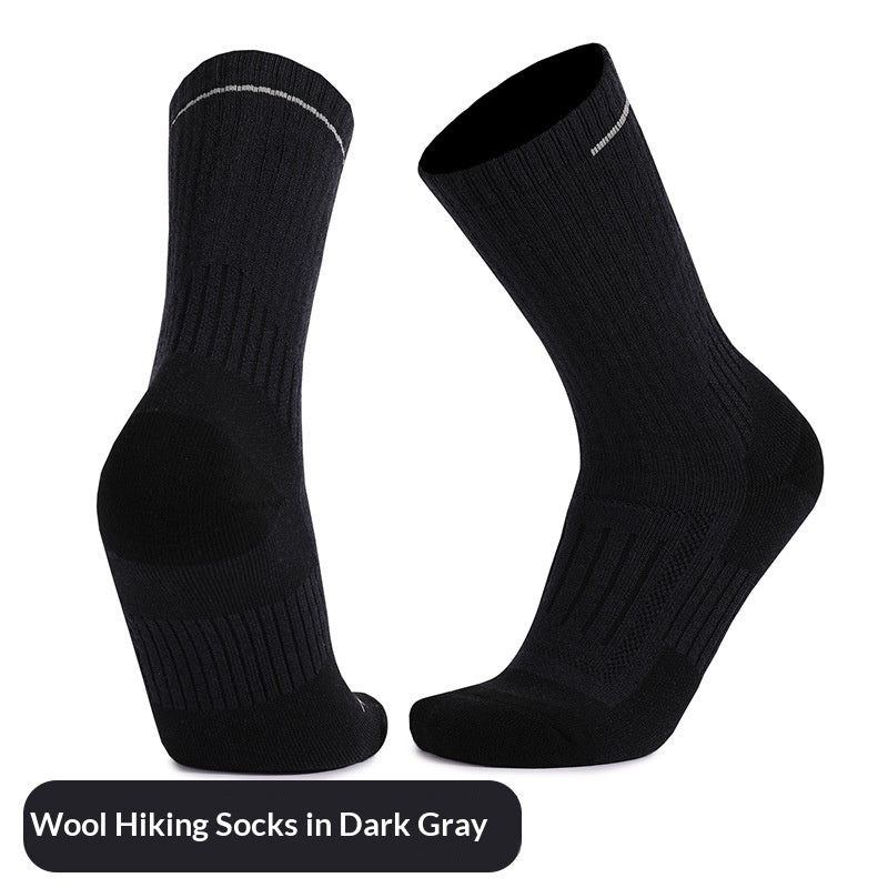 Men's Outdoor Non-slip Wear-resistant Sweat-absorbent Breathable Wool Socks