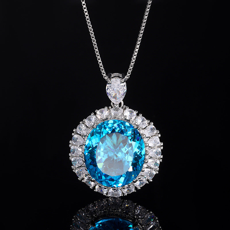 Artificial Bird's Nest Cutout Egg-Shaped Luxuriously Inlaid Elegance Set