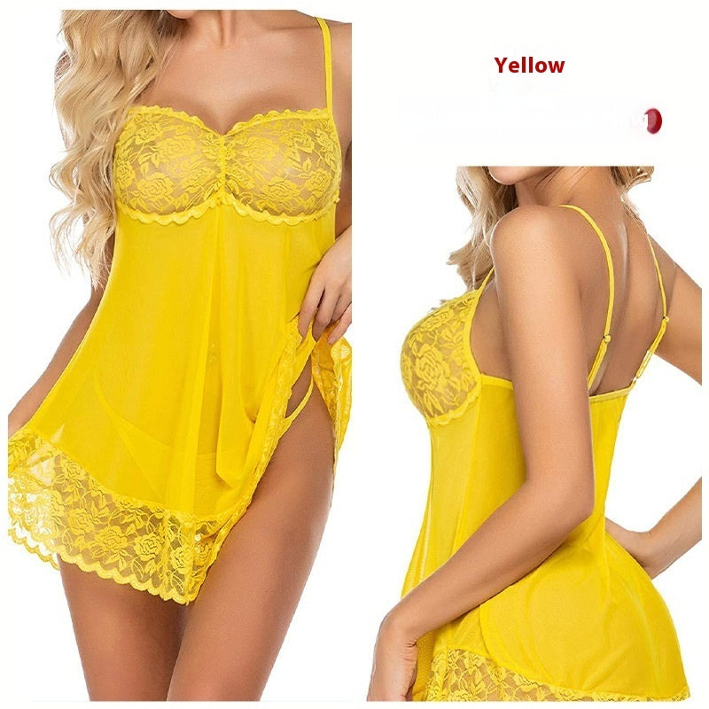 Sexy Spitzen-Sling-Tüll Sexy Nachtwäsche