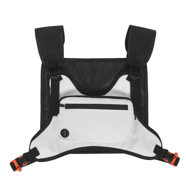 Fitness Weste Tasche Sport Lauf Brust Taschen
