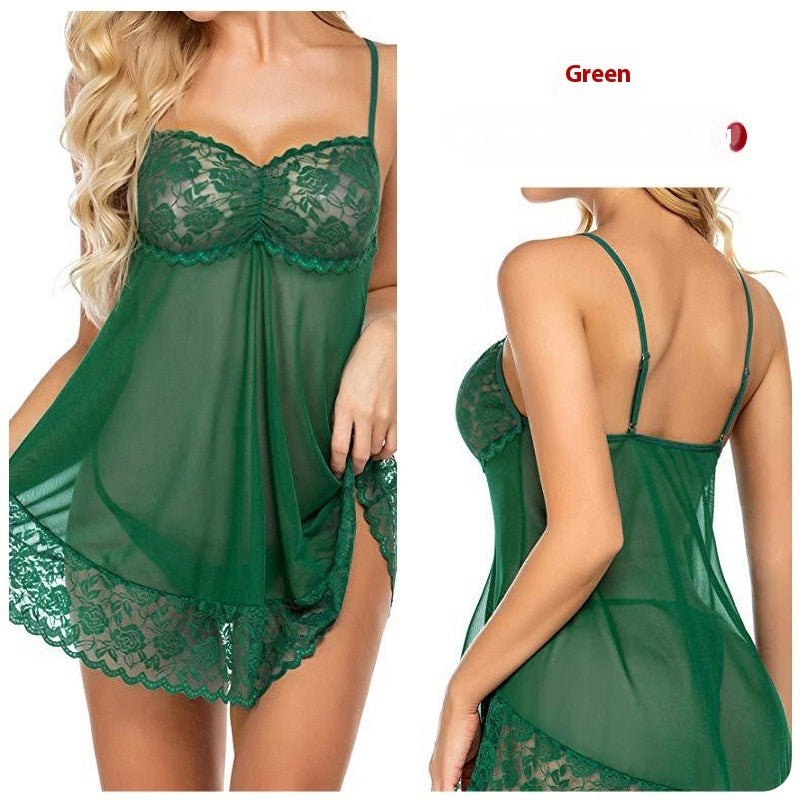 Sexy Spitzen-Sling-Tüll Sexy Nachtwäsche