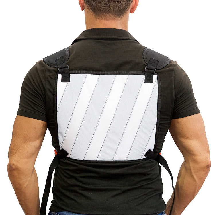 Fitness Weste Tasche Sport Lauf Brust Taschen