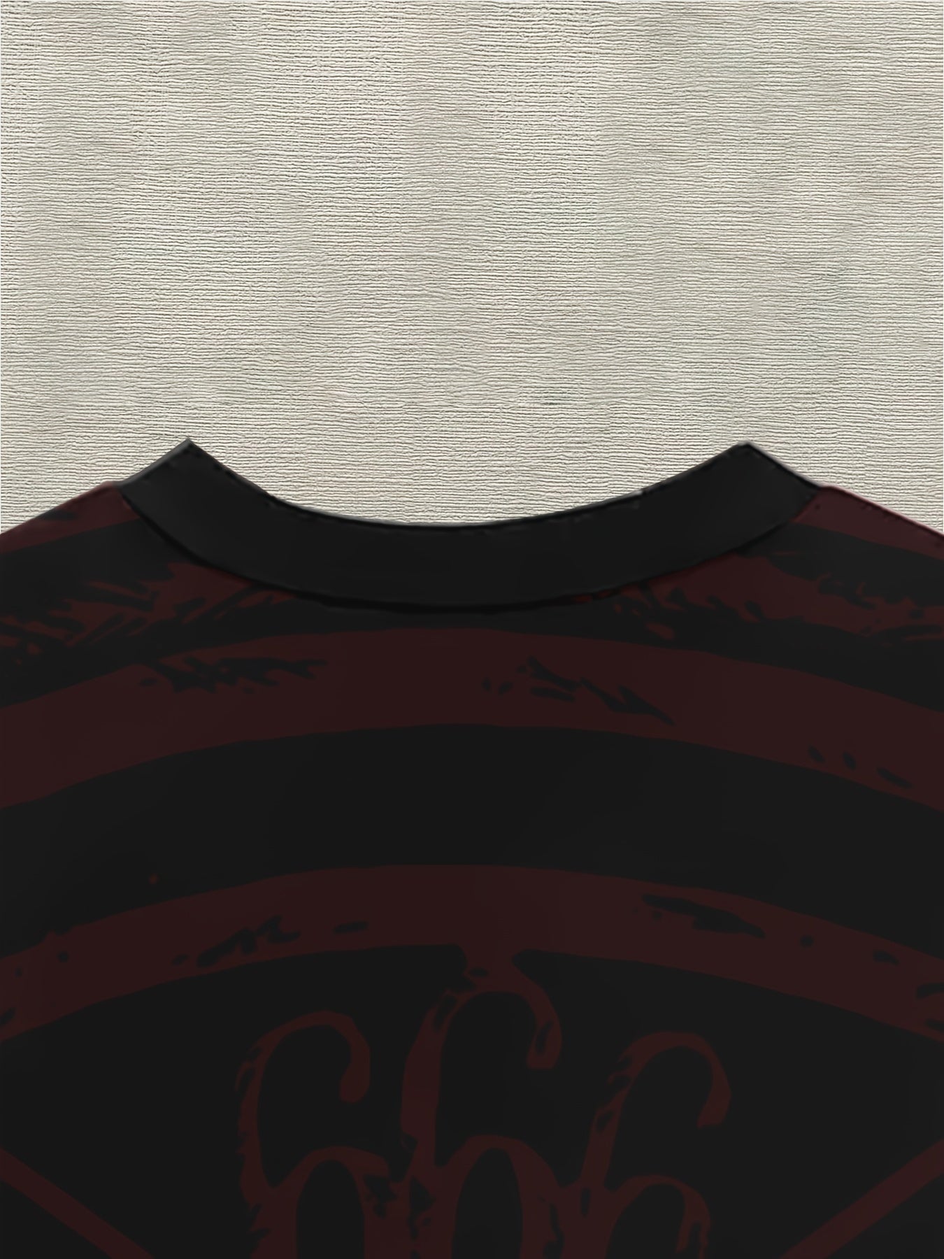 T-Shirt für Herren mit 3D-Druckmuster, lockere Passform, Polyestermaterial, Rundhalsdesign