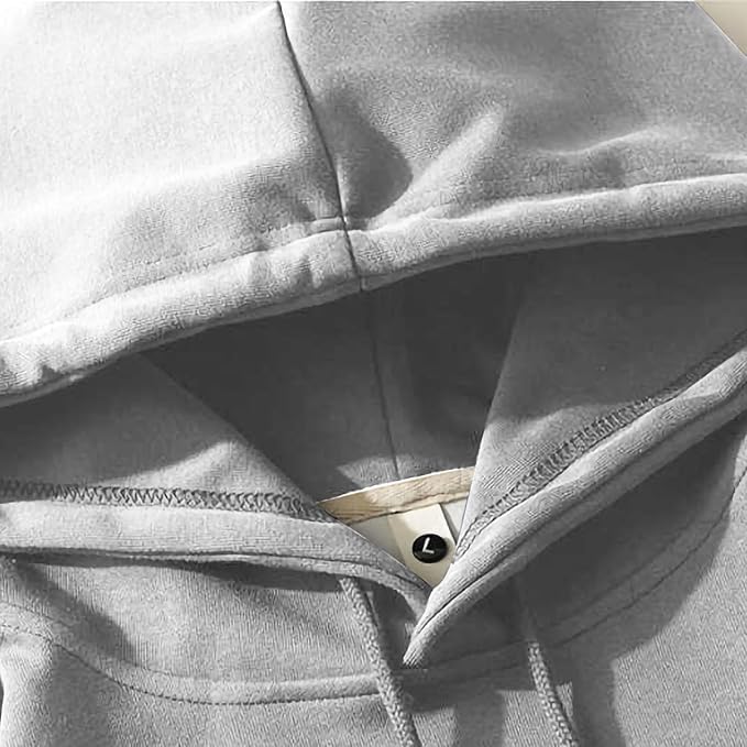 MLYYJCKG Men'S Trendy Hoodies Oversized Fleece Sweatshirts Fall Long Sleeve Hoodie Big and Tall Graphic Hoodie With Pockets Comfrt Hoodie Browns 6XL