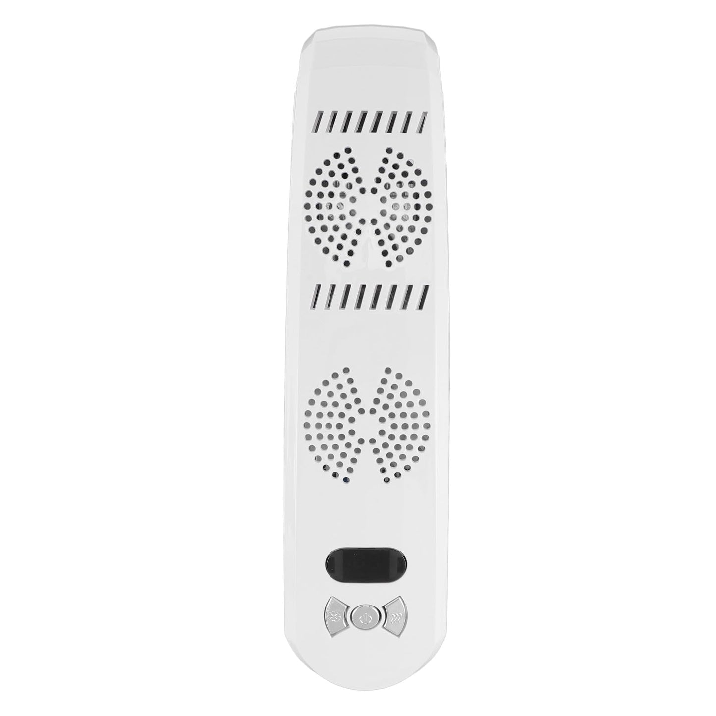 Dilwe Tragbarer Nackenventilator, Blattloser Halbleiter-Kühlventilator, Wiederaufladbare Persönliche Klimaanlage mit 3 Geschwindigkeiten für den Außenbereich (Navy blau)