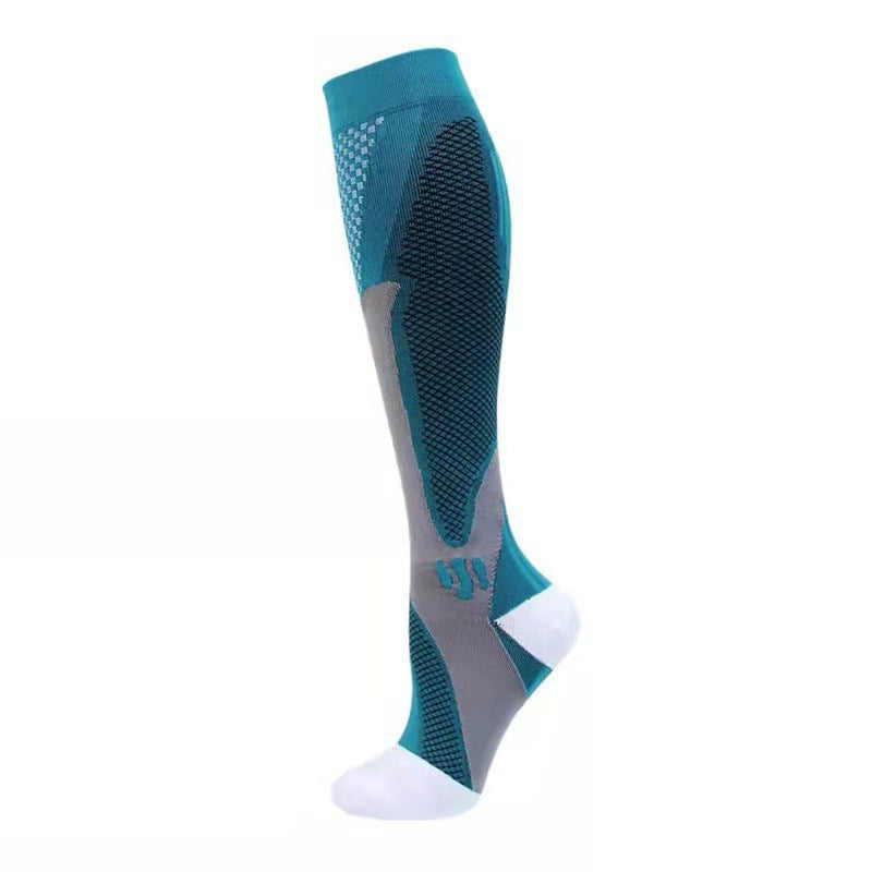 Nylon Men's And Women's Sports Muscle Strength Outdoor Football Compression Socks