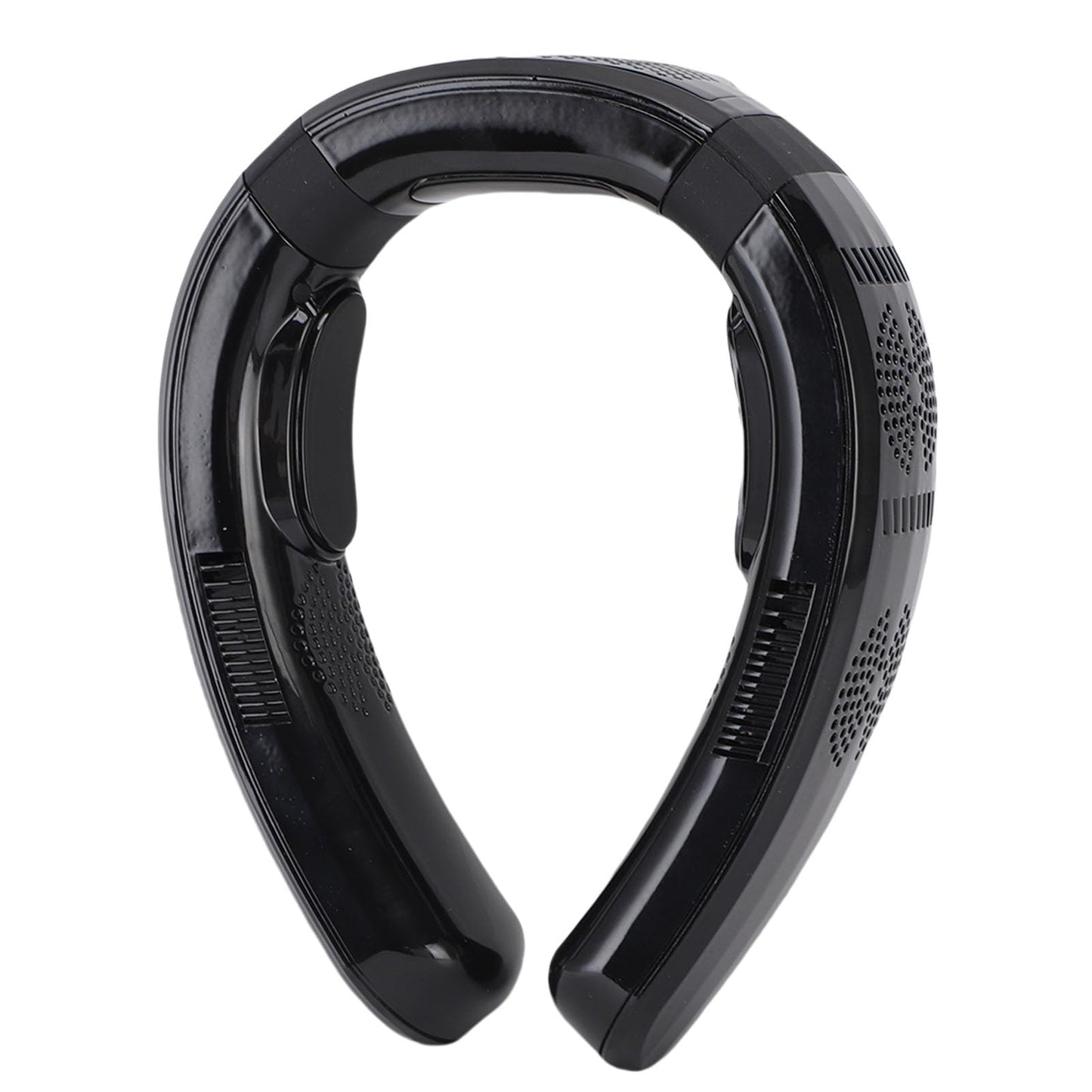 Wakects Tragbarer Nackenventilator, ABS-PP, Tragbarer Ventilator, 10000 MAh Akku, 3 Geschwindigkeiten, Kühlung, Heizung, Leiser Halbleiter für Strand, Radfahren, Camping, Kreuzfahrt, Reisen (WHITE)