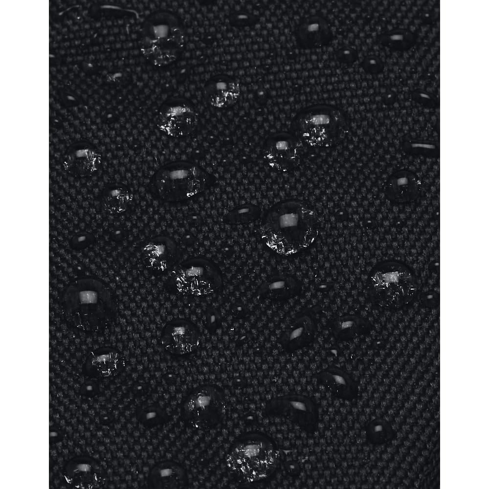 Under Armour Unisex-Adult Hustle 6.0 Backpack, (002) Black/Black/White, One Size Fits Most