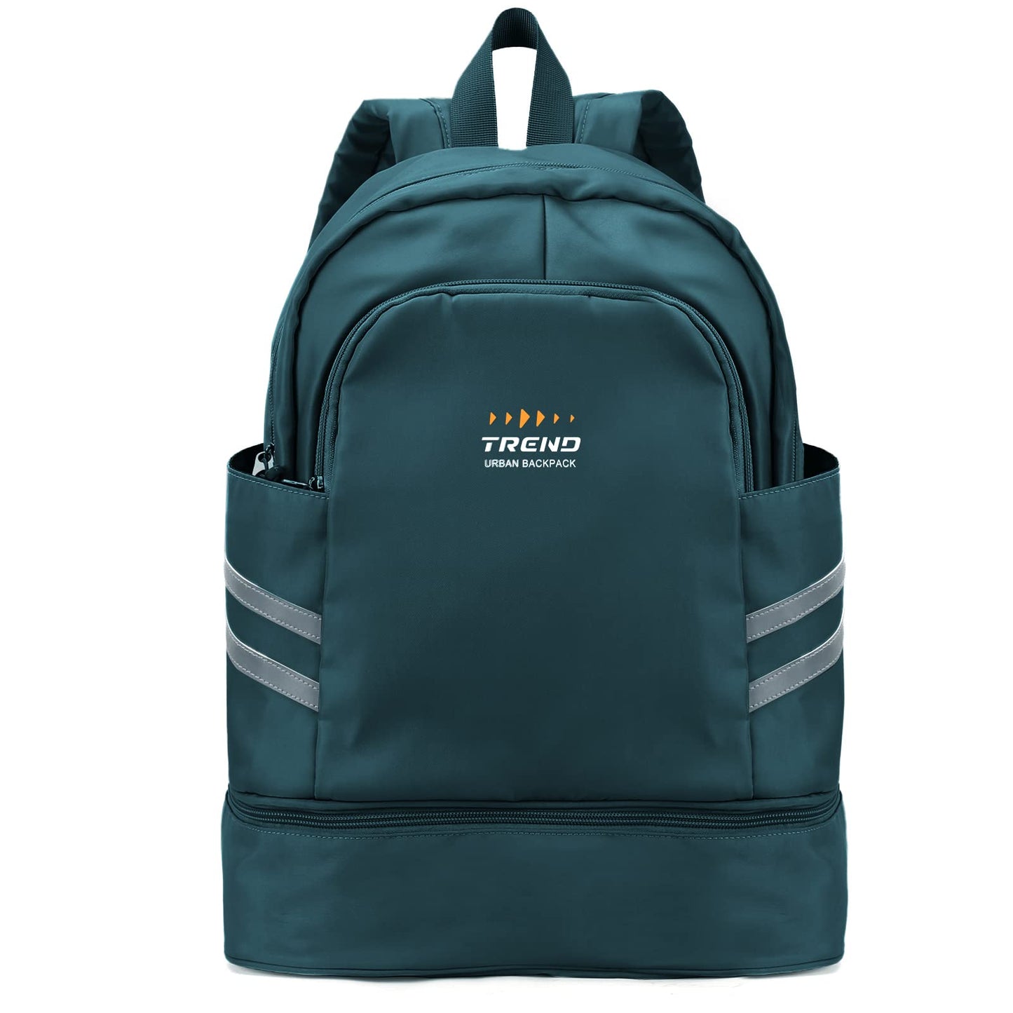 Turnrucksack für Damen mit Schuhfach und Nassfach, großer wasserabweisender Reiserucksack für Damen, Sport-Schwimmrucksack, Turnbeutel