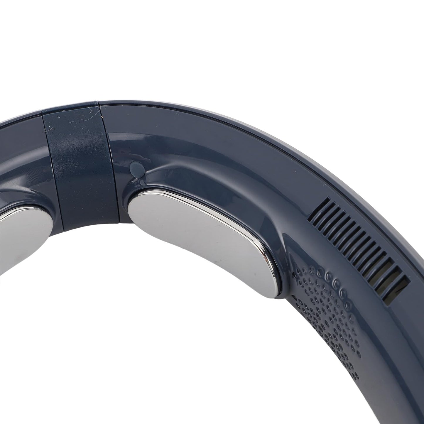 Dilwe Tragbarer Nackenventilator, Blattloser Halbleiter-Kühlventilator, Wiederaufladbare Persönliche Klimaanlage mit 3 Geschwindigkeiten für den Außenbereich (Navy blau)