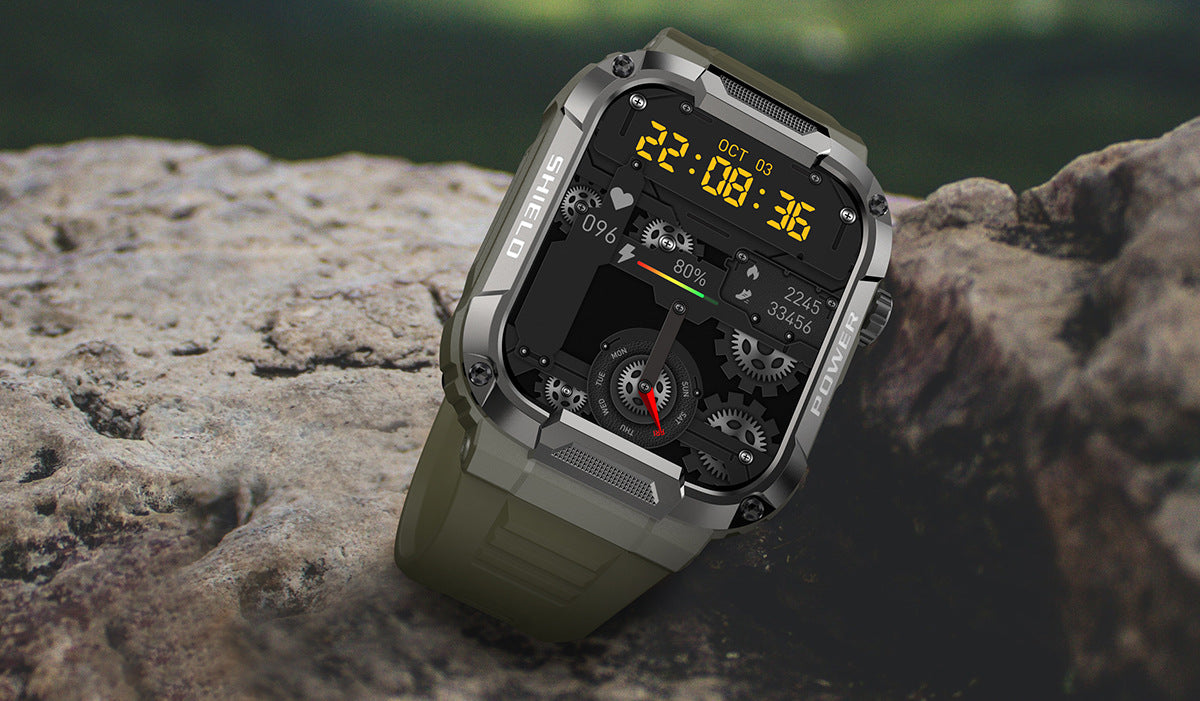 HD-Smartwatch mit großem Bildschirm und Bluetooth-Anruffunktion