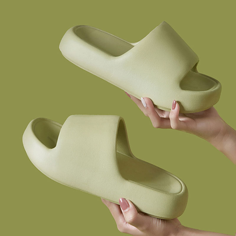 Bread Shoes Home Slippers Non-slip Indoor Bathroom Slippers