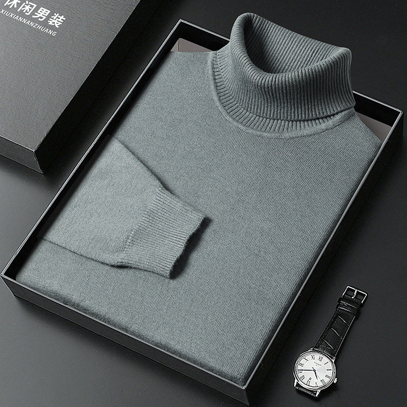 Rollkragenpullover mit Winterfarbe für die Innenbekleidung