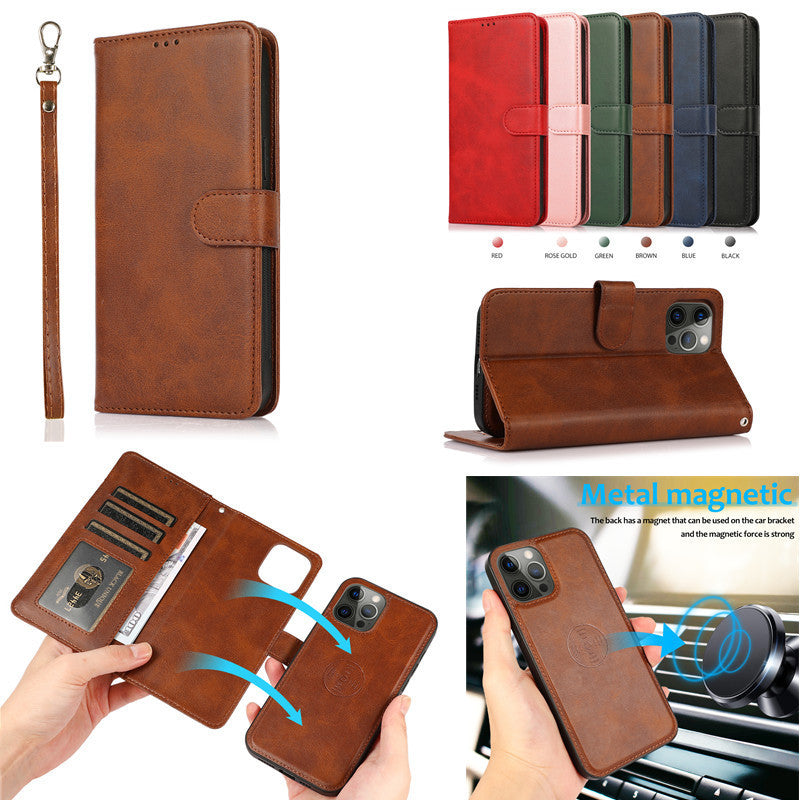 Handyhülle Zwei-in-eins Split Wallet Clamshell